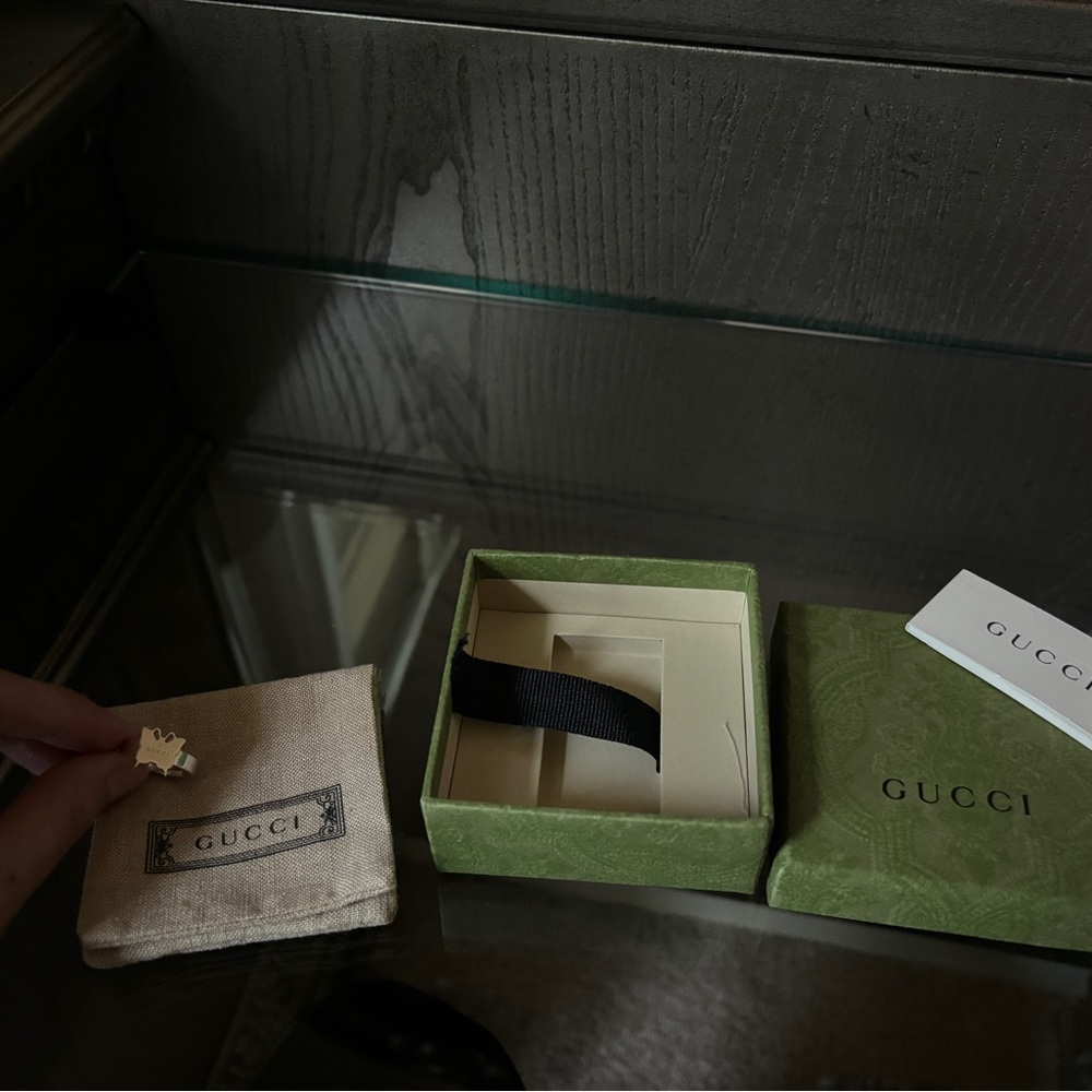 Gucci butterfly ring
